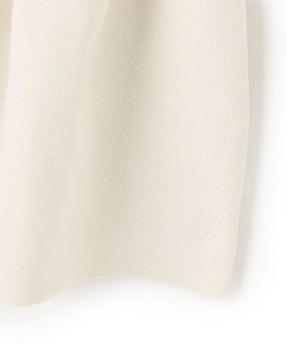 UNFILO BEAUTY FORM KNIT ペプラムセットアップ グレージュ