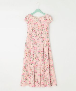  【洗える！】WATERCOLOR HARMONY ロングドレス