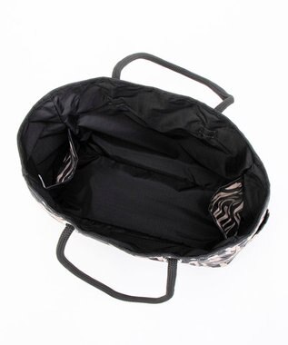 LeSportsac ML 2 WAY TOTE        /ラフィアゼブラ/ブラック ラフィアゼブラ/ブラック