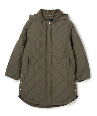 UNFILO 【自宅で洗濯OK / 軽量で暖かい】TAIONコラボ 2WAY キルティングダウン カーキ