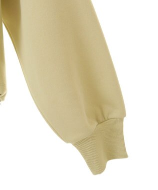 earth music&ecology ドロストヘムスウェット Yellow