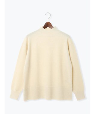 Te chichi バックスリットスタンドネックプルオーバー ゴールド