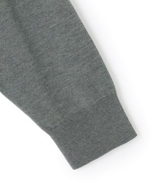 UNFILO MENS 【男女兼用】ソフトサーモ アンチピリングニット ポロ チャコール