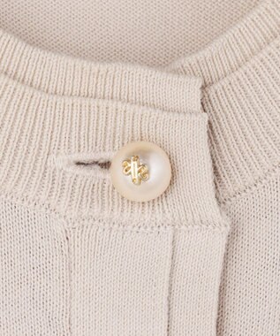 組曲 【先行予約】コットンニット カーディガン アイボリー系