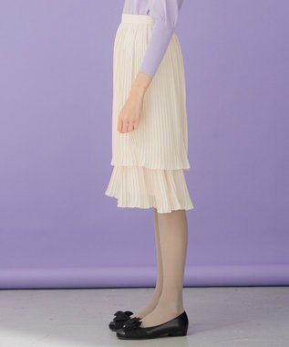 TOCCA 【洗える！】STAIRWAY スカート ベージュ系