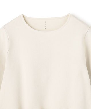 UNFILO BEAUTY FORM KNIT ペプラムセットアップ グレージュ