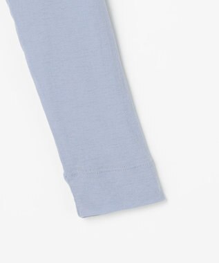 J.PRESS LADIES 【WEB限定】シアーストレッチフライス クルーネック シアー カットソー 【WEB限定】サックス系