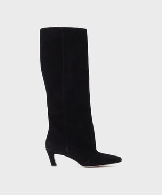 GRACE CONTINENTAL CORSO ROMA スエードロングブーツ ブラック