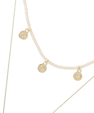 AMERICAN HOLIC プレンティコイン2連ネックレス Gold