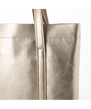 UNBILLION ペルケ perche / ゴートスムース2wayトートバッグ ゴールド