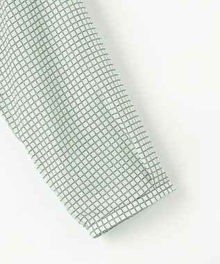 J.PRESS LADIES チェックプリント カットソー ミントベース系