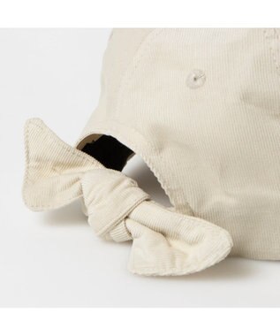 UNBILLION カシュネ cache nez / バックリボンキャップ ベージュ