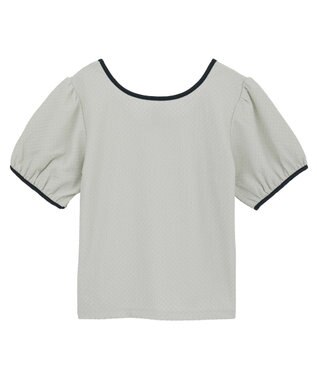 earth music&ecology マルチウェイ配色リボンカットプルオーバー Mint