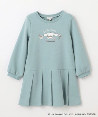ANY KIDS 【any FAM×サンリオキャラクターズ】セーラーカラーワンピース ミント×シナモロール