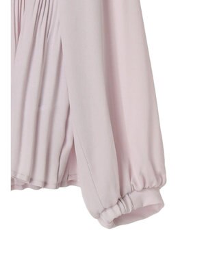 earth music&ecology レースプリーツブラウス Light Pink