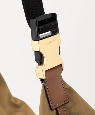 23区 ORSETTO ナイロンツイル ワンハンドル バッグ キャメル系