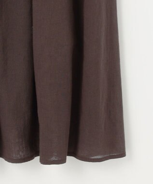 23区 【Indian Factory】コットンボイル スカート ブラウン系