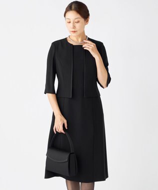 自由区 FORMAL 【定番】シンプルハンドバッグ ブラック系