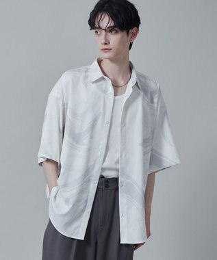 WEGO アムンゼンパターンBIGシャツ（S） 柄2