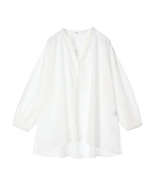 CRAFT STANDARD BOUTIQUE インド綿スキッパーチュニック Off White