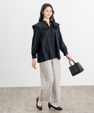 ONWARD Reuse Park 【UNFILO】ブラウス春夏 ブラック