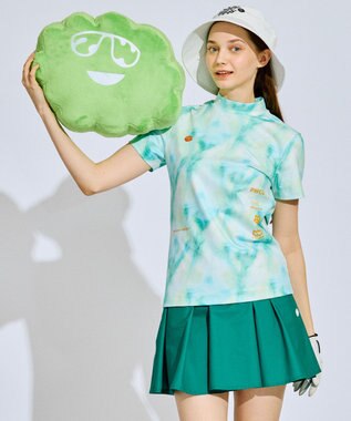 PW CIRCULUS 【ペチパンツ付】【WOMEN】フレアスカート ゴルフウェア レディース グリーン系