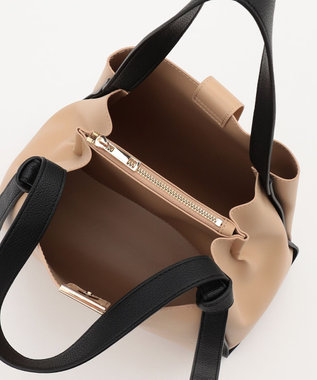 組曲 ノットデザイントートバッグ ベージュ系1