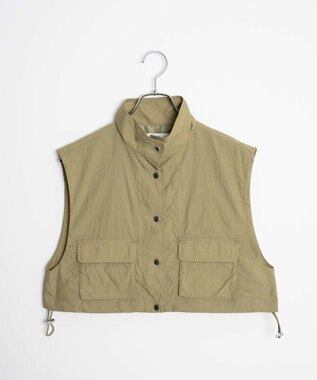 WEGO ミリタリーナイロンショートベスト カーキ