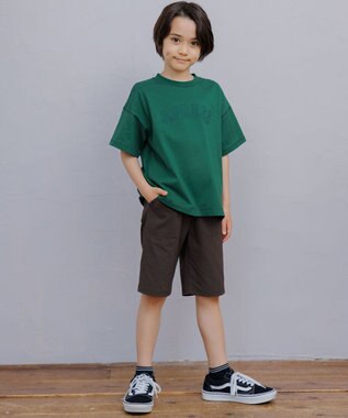 J.PRESS KIDS 【140-170cm】アーチロゴビッグＴシャツ カーキ