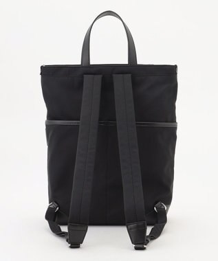 Y'SACCS アシメファスナーポケットリュック ブラック