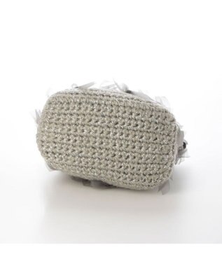 UNBILLION カカトゥ kakatoo / リボンモヘアクロッシェバッグ GY