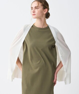 uncrave ラスターシアーニット ロングカーディガン オフ