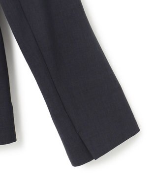 ICB 【接触冷感・防シワ・速乾・洗える】レーヨンライクトロ テーラードジャケット ネイビー系