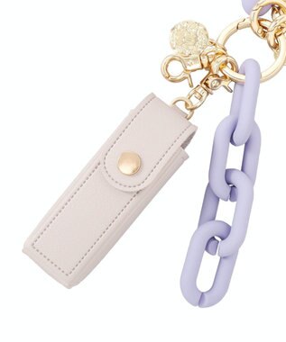 Green Parks リップケース付きバックチャーム Blue