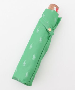 MOONBAT POLO RALPH LAUREN（ポロ ラルフローレン） 折りたたみ傘 PPジャカード