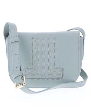 LANVIN en Bleu ヴィジュ ショルダーバッグ グレイッシュブルー