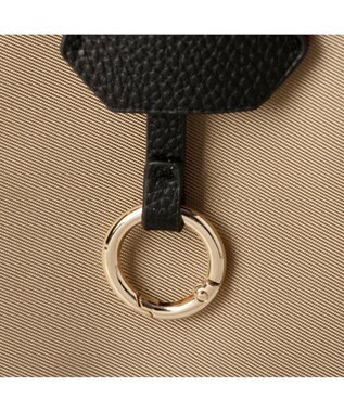 UNBILLION カシュカシュ cachecache / トロンプルイユ刺繍スクエアトート ベージュ
