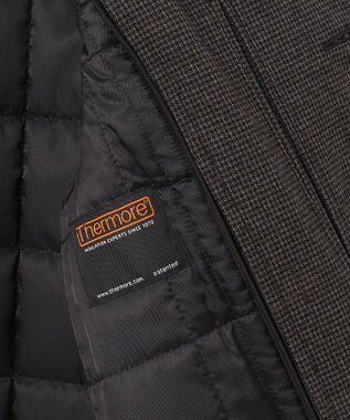 J.PRESS MEN 【クライメートレイヤー/デタッチャブルライナー】スタンドフォールカラーコート ダークブラウン系8