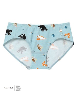 une nana cool MADE WITH 京都市動物園 ショーツ GY