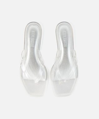 STEVE MADDEN TRELLA-J クリアトングフラットサンダル クリア