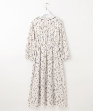 ANY SIS 【洗える】ミモザプリント ワンピース アイボリー系