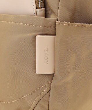 Y'SACCS ポリエステルツイル 2WAYトートバッグ ベージュ