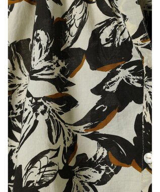 CRAFT STANDARD BOUTIQUE インド綿アソート柄シャツチュニック Ivory