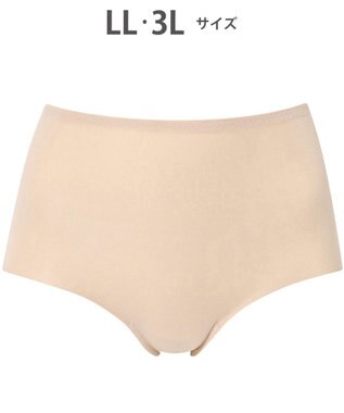 Wing ショーツ やさしい肌あたり ズレ上がりにくい しめつけにくい 【綿の贅沢 フラットショーツ】 はきこみ丈ふかめ 3Lまで対応 大きいサイズ EC3100 ウイング／ワコール