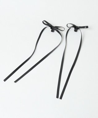 WEGO L2PPUロングリボンクリップ ブラック