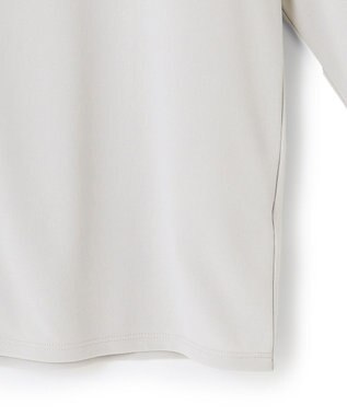 ICB 【洗える】 ジョーゼットスムース カットソー ライトグレー系