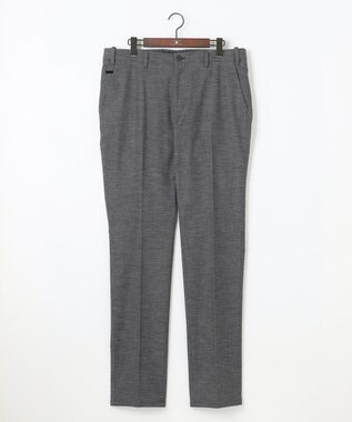 JOSEPH ABBOUD 【キングサイズ・ストレッチ】メランジモールスキン パンツ グレー系
