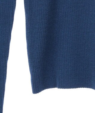 CRAFT STANDARD BOUTIQUE 洗える/とてもちリブタートルネックニットプルオーバー/24AW Blue