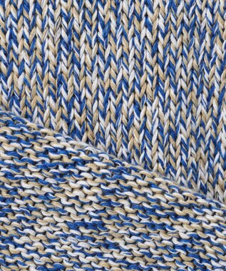 23区 ミックスカラー ニット ブルーミックス