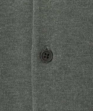 UNFILO MENS 【男女兼用】ソフトサーモ アンチピリングニット シャツ チャコール